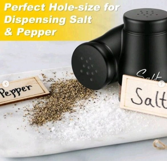 2PCS SALT AND PEPPER SHAKER SET