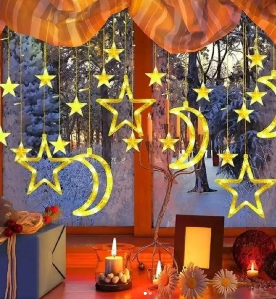 LED STAR MOON STRING LIGHTS