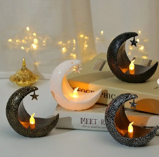 MOON SHAPE CANDLE HOLDER