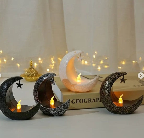 MOON SHAPE CANDLE HOLDER