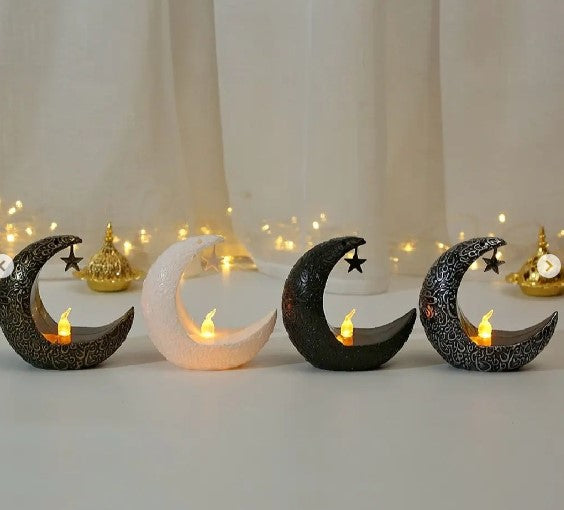 MOON SHAPE CANDLE HOLDER