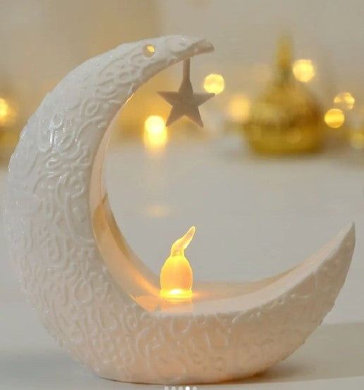 MOON SHAPE CANDLE HOLDER