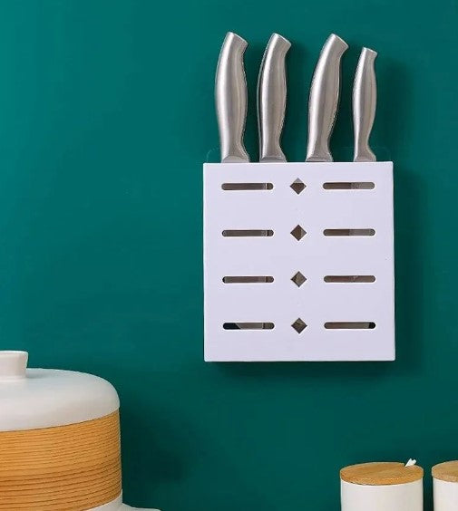 WALL-MOUNTED KNIFE HOLDER