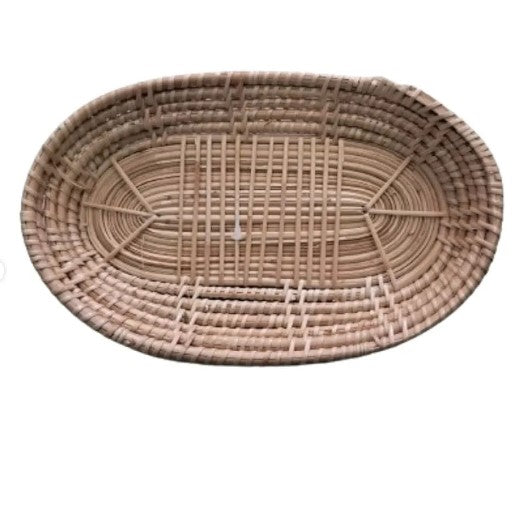 RATTAN OVAL BASKET