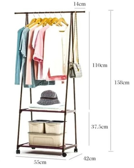 METAL CLOTHES ORGANISING RACK