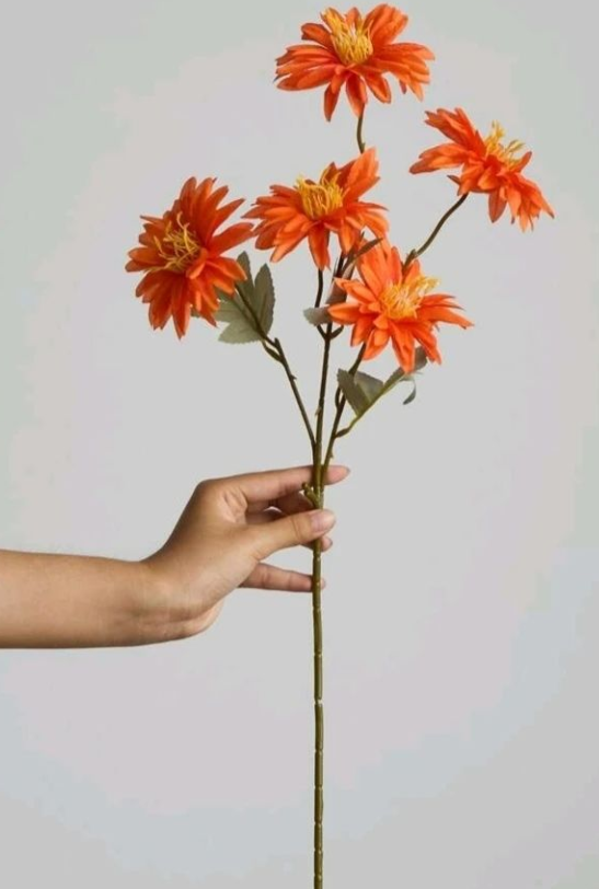 ARTIFICIAL DAHLIA FLOWER STEM