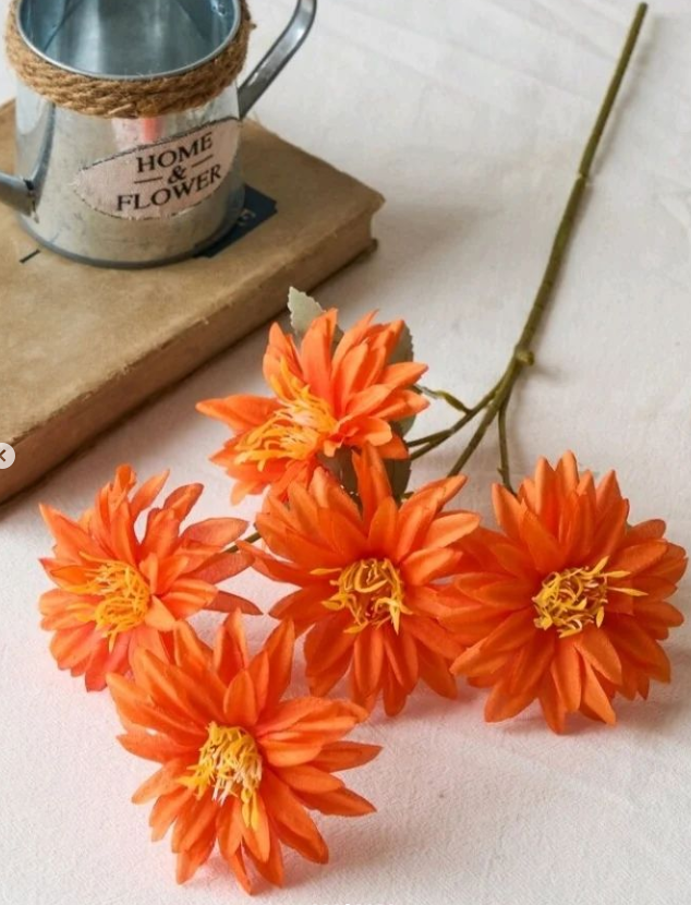 ARTIFICIAL DAHLIA FLOWER STEM