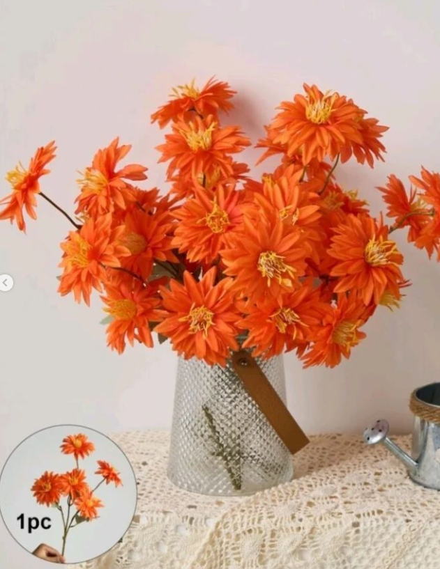 ARTIFICIAL DAHLIA FLOWER STEM