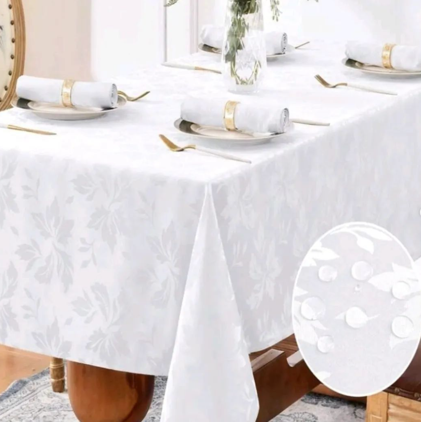 JACQUARD WATERPROOF TABLE CLOTH