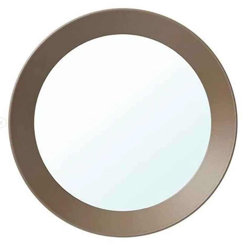 LANGESUND Mirror dark beige