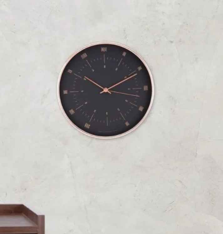 WALL CLOCK ZAFANA MODEL - COPPER