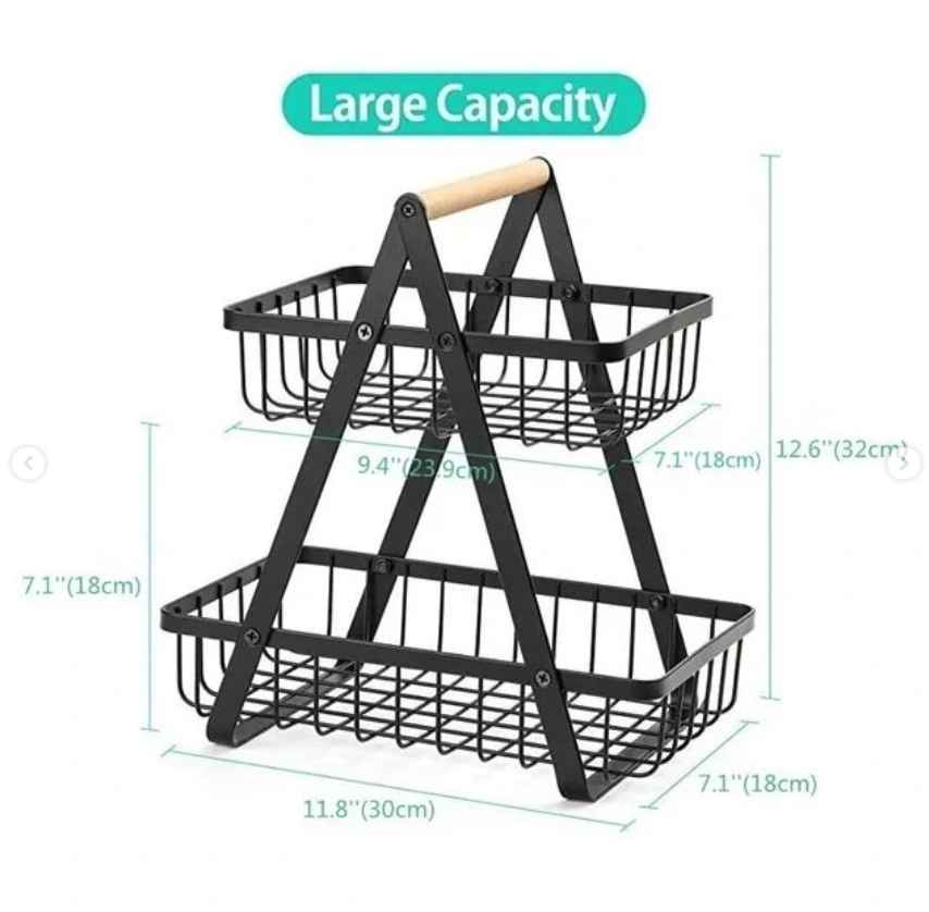 2 TIRE WIRED BASKET