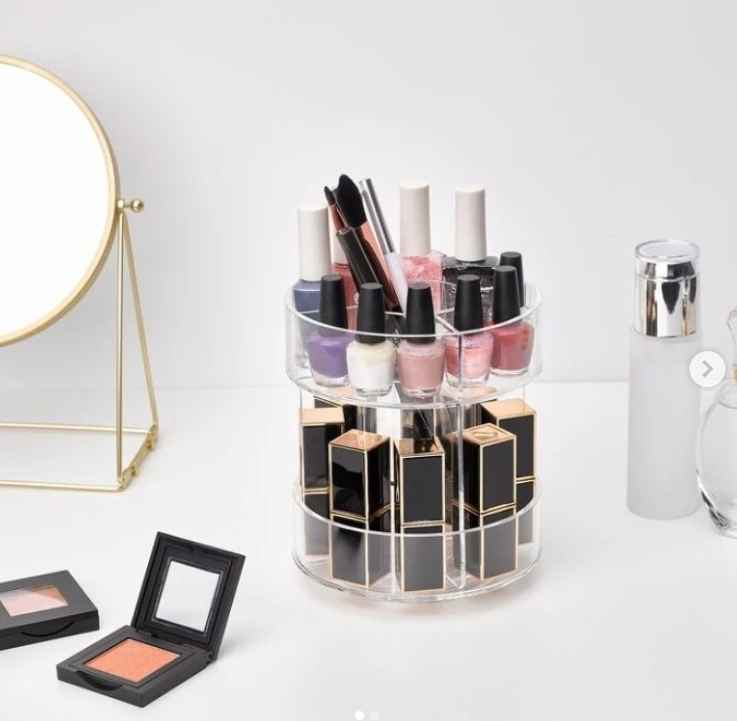 MOJAN Rotatable make-up storage