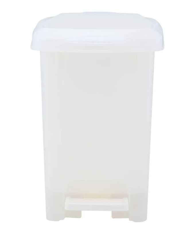 PEDAL BIN Ivy model white 10Ltrs