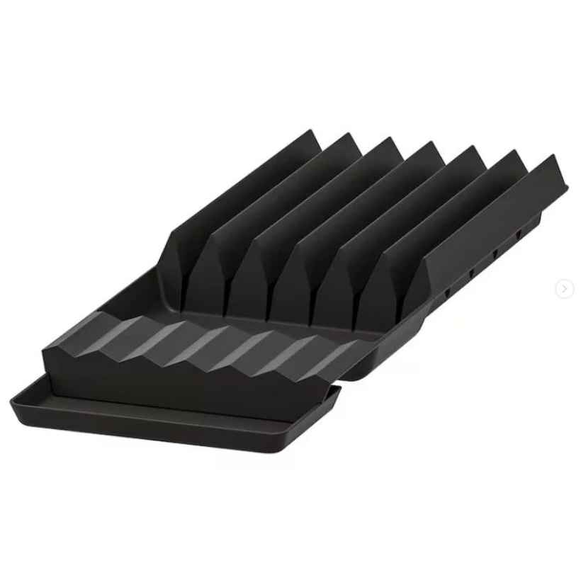 UPPDATERA Knife rack, anthracite