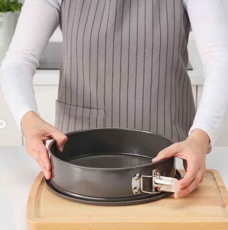 HEMMABAK Springform pan, grey