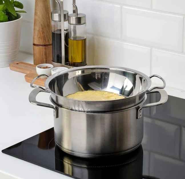 KLOCKREN Double-boiler insert short handle