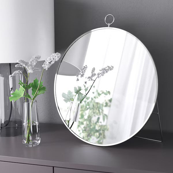 GRYTÅS Mirror, silver-colour