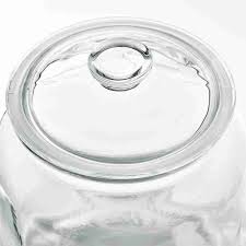 VARDAGEN Jar with lid, clear glass  1.8 l