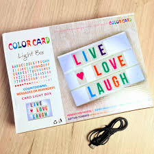 COLOR CARD LIGHT BOX