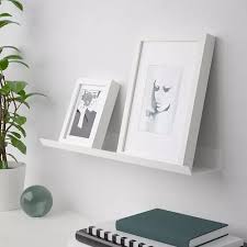 MALMBÄCK Steel display shelf, white