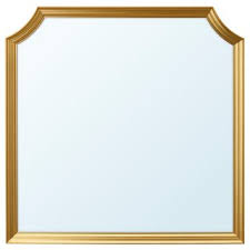 SVANSELE Mirror, gold-colour