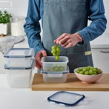 IKEA 365+ Food container with lid, set of 4