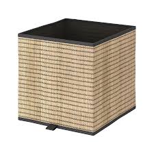 GNABBAS Basket, This box is made of seagrass.