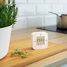 KLOCKIS Clock/thermometer/alarm/timer white