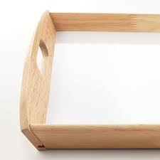 KLACK Tray, rubberwood