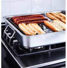 KONCIS Roasting tin with grill rack