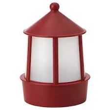 SOLVINDEN LED decoration lighting, table, battery-operated/house red