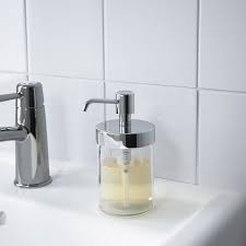 VOXNAN Soap dispenser, chrome effect