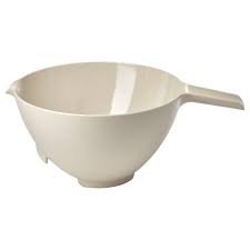 VISPNING Mixing bowl, beige