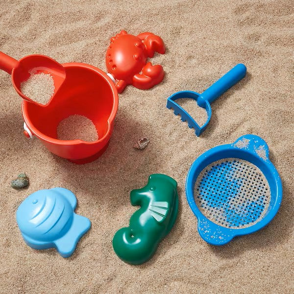 SANDIG 7-piece sand play set