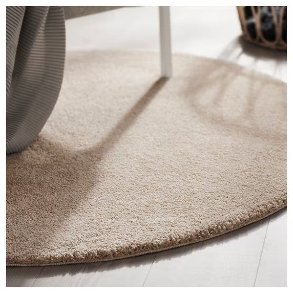 STOENSE Rug, low pile, off-white