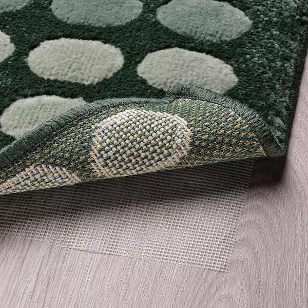 TUNNELBANA Door mat, dark green, 40x60 cm