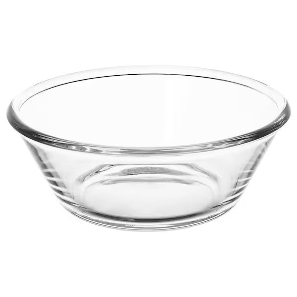 VARDAGEN Serving bowl, clear glass