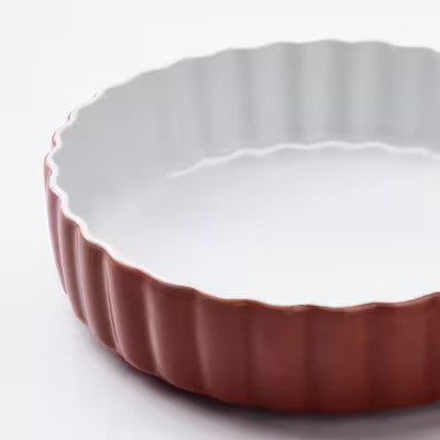 VINTERFINT Pie dish, red, 24 cm